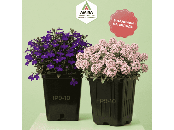 Горшки FP9-10 и IP9-10 (0,55 л) в наличии в Алматы