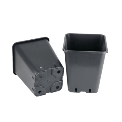 Горшок ВЫСОКИЙ 22x22x26см, объем 11л, литой (IRP-11)